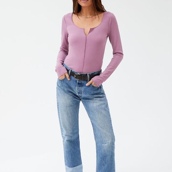 Urban Outfitters Ribbed Long Sleeve - Picture 2 of 6